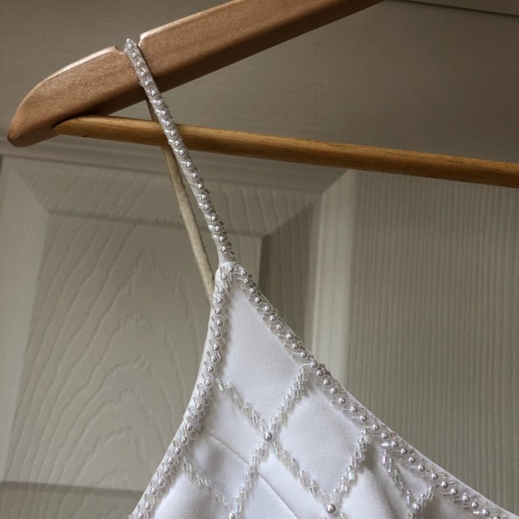 Michaelangelo wedding gown by David’s Bridal.  Sz8 - Picture 5 of 8